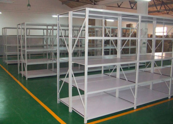Rack penyimpanan baja yang dapat disesuaikan untuk tugas ringan untuk organisasi bagian kecil bengkel (100-300kg / level load-bearing)