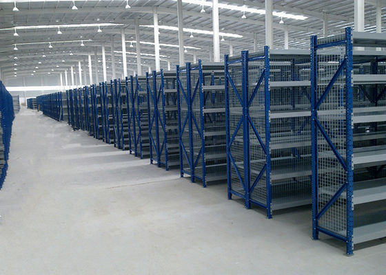 Sistem rak penyimpanan tugas ringan industri Powder Coating Finish 100kg-120kg/lapisan