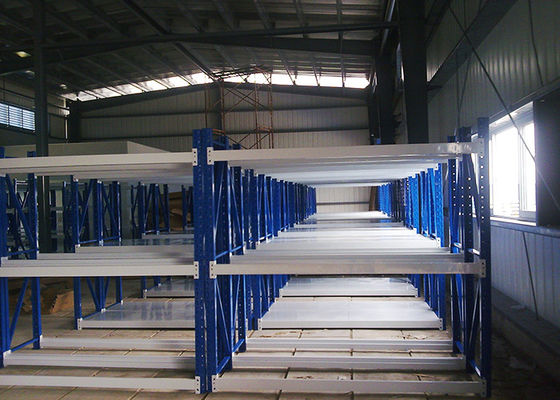Sistem rak penyimpanan gudang multi-level 100kg/lapisan-120kg/lapisan