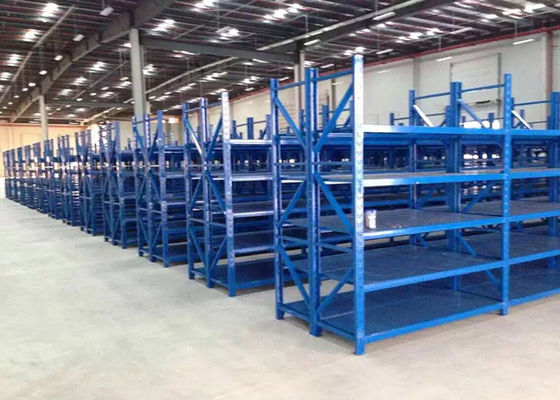 Sistem rak penyimpanan tugas ringan industri Powder Coating Finish 100kg-120kg/lapisan