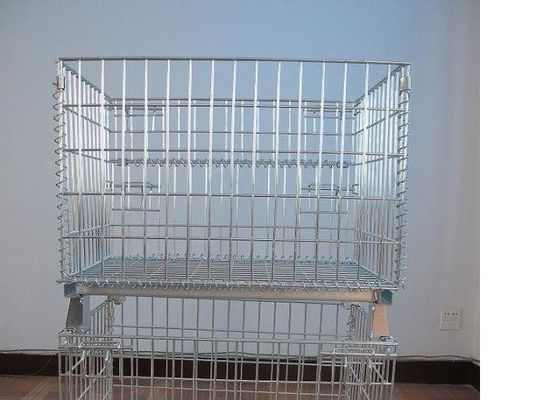 Kandang Wire Mesh Baja yang Bisa Dipasang Dengan Perawatan Permukaan Galvanis
