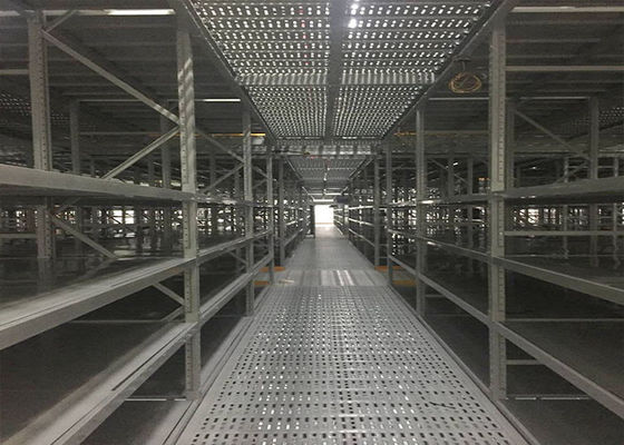 Sistem Rak Mezzanine Steel yang Didukung untuk Gudang Besar