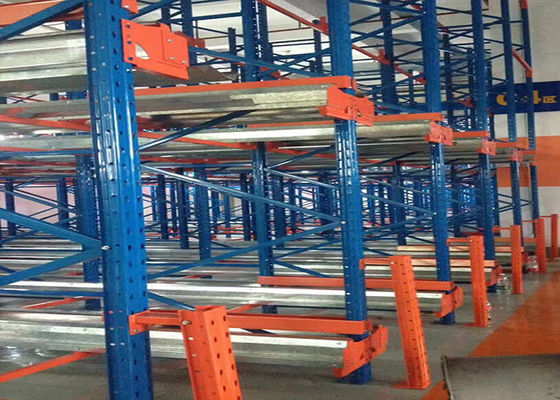 Gudang rak penyimpanan pallet, sistem palet untuk logistik