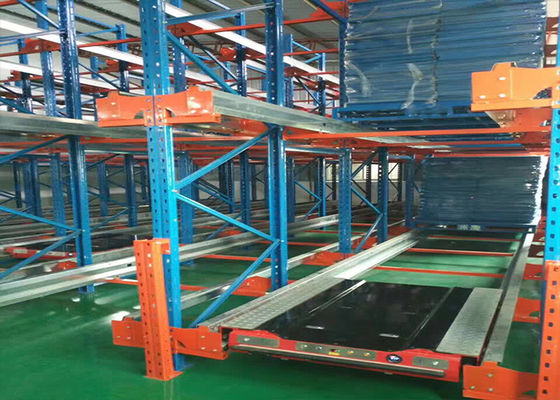 Gudang rak penyimpanan pallet, sistem palet untuk logistik