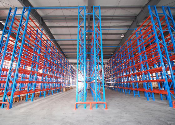 Customzied Heavy Duty Beam Rack Untuk Gudang Pabrik Penyimpanan Kargo