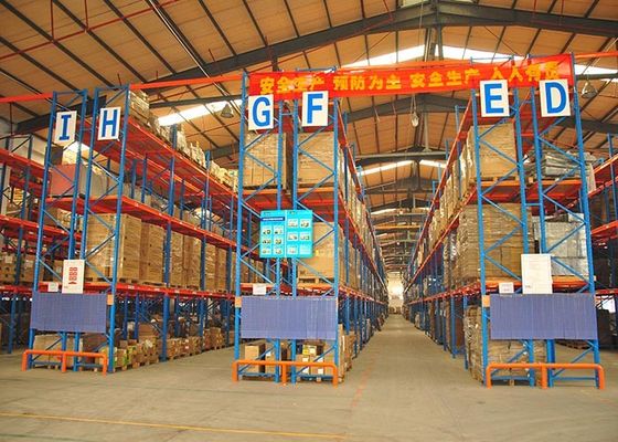 1500kg/Pallet Rak penyimpanan baja industri Rak penyimpanan pallet gudang tugas berat