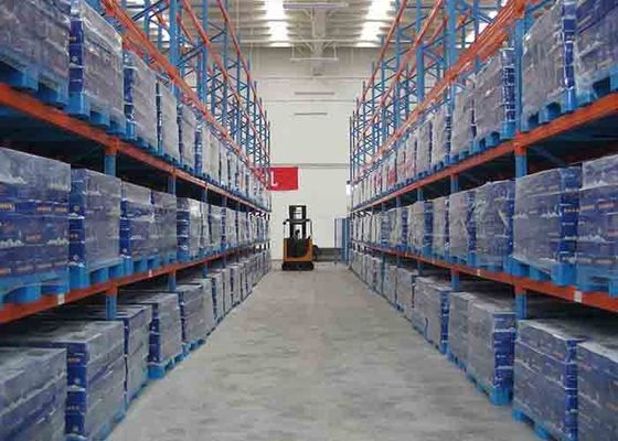 Customzied Heavy Duty Beam Rack Untuk Gudang Pabrik Penyimpanan Kargo