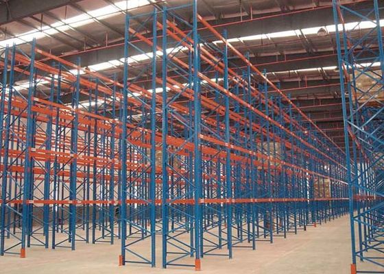 Unit Sistem Rak Penyimpanan Palet Logam Industri 3000KG per Lantai