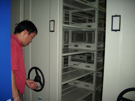 Perpustakaan / Kantor Pindah Arsip Lemari Rak Sistem Korosi Perlindungan