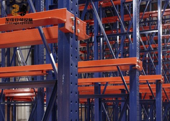 Lapisan bubuk untuk Unified Palletized Goods Use Drive In Racking