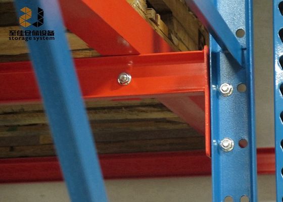 Powder Coated Drive In Pallet Racking Cold Rolled Steel ODM / OEM Tersedia