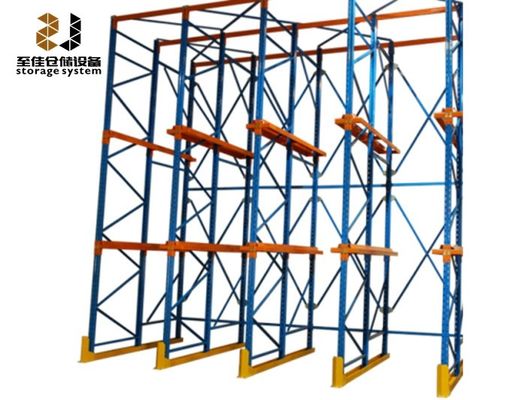 Aman Drive Di Palet Rak / Heavy Duty Warehouse Rak Rak Rak