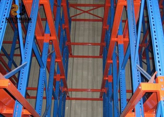 Powder Coating Drive In Palet Racking System ODM OEM Ukuran yang disesuaikan