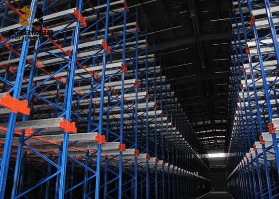 Mengumpulkan Drive In Rack System, Gudang Drive Melalui Palet Racking