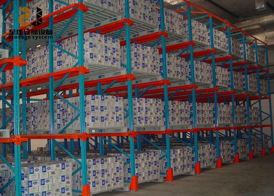 Powder Coating / Galvanization Drive In Racks Warehouse 500-4000kg/palet