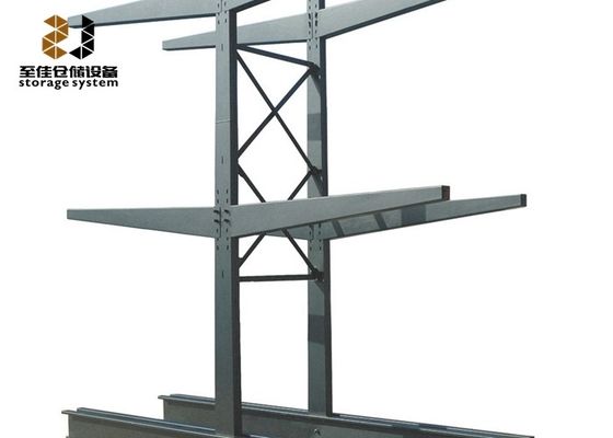 Powder Coating Cantilever Pallet Racking Ukuran Disesuaikan Dengan Safelock