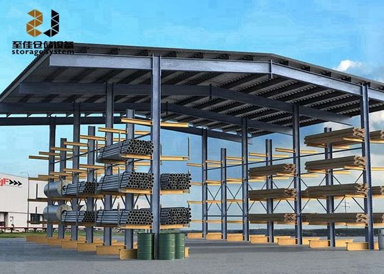 Produsen Rack Cantilever Struktural Sisi Tunggal Baja