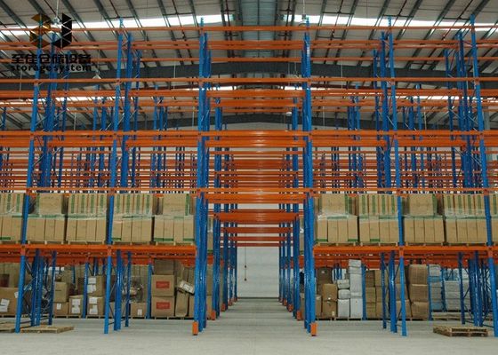 Mengumpulkan atau dilas Ukuran pelanggan 2000-6500 mm Tinggi Heavy Duty Metal Racks