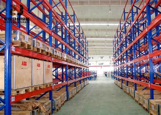 Mengumpulkan atau dilas 2000-6500 mm Tinggi Palet Rack Heavy Duty Palet Racks