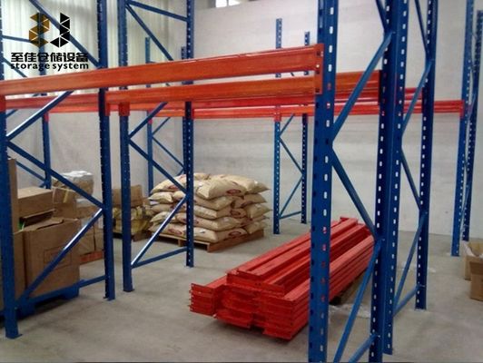 Mengumpulkan / Las Logam Heavy Duty gudang rak penyimpanan Maksimum 4500kg Per Level