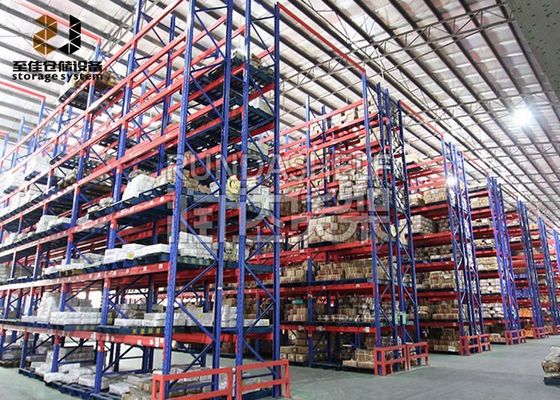 Mengumpulkan / Las Logam Heavy Duty gudang rak penyimpanan Maksimum 4500kg Per Level