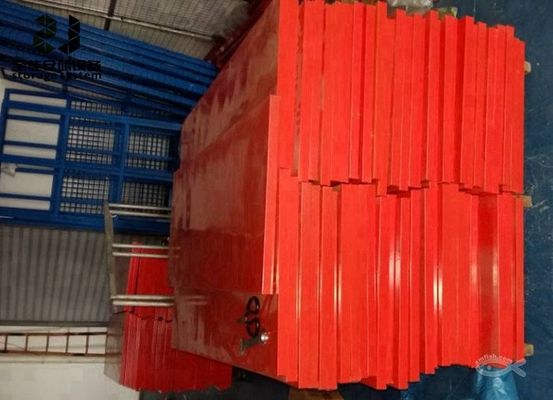 Sistem Perlindungan Korosi Lapisan Daya 2000-6500 mm Tinggi Rak Logam