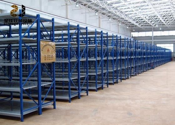 Baja Q235 / Q345 Maksimum 4500kg Per Level Sistem Rak Palet Lapisan Daya