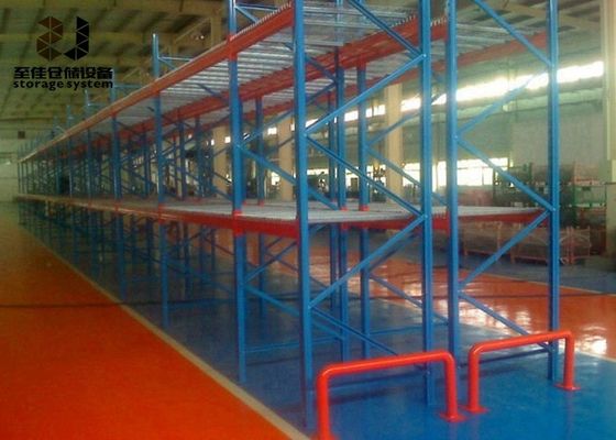Baja Q235 / Q345 Maksimum 4500kg Per Level Sistem Rak Palet Lapisan Daya