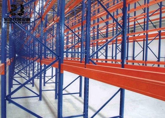 Double Deep Selective Racking Power Coated Heavy Duty Metal Shelf Rack ODM OEM