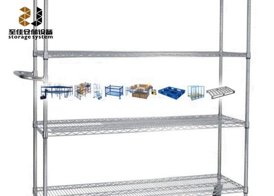 100kg-120kg / Layer Mudah Mengumpulkan Multi-Level Palet Racking Solusi, Warehouse Palet Racking