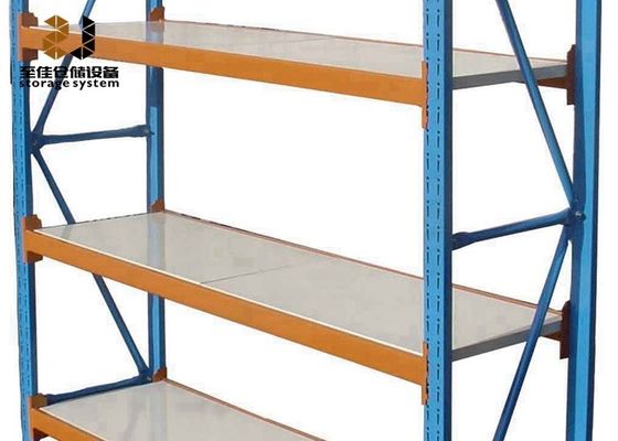 Baja bubuk dilapisi membongkar tinggi rak yang dapat disesuaikan Frame rak multi-level