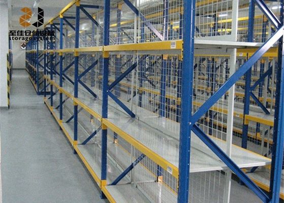 Baja bubuk dilapisi membongkar tinggi rak yang dapat disesuaikan Frame rak multi-level