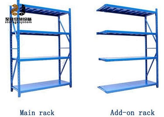 Rack penyimpanan ringan multifungsi Mudah dirakit Sistem rak palet selektif