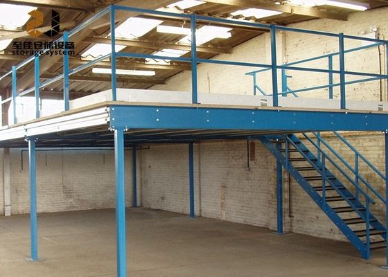 2 Lapisan Mezzanine Pallet Rack Storage Mezzanine Flooring Systems