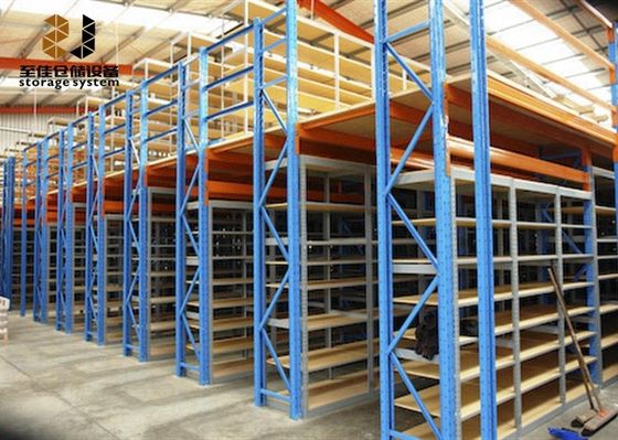 Powder Coated Light Duty Storage Rack Warehouse Rak penyimpanan baja yang dapat disesuaikan