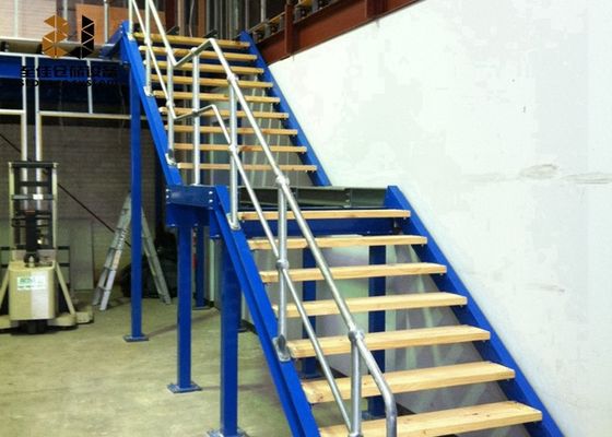 Struktur Mezzanine Kantor / Lantai Mezzanine Industri Kapasitas 500kg - 4000kg/m2