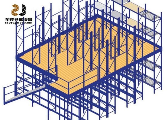 Lantai Mezzanine Komersial yang Stabil, Platform Mezzanine untuk Lokakarya