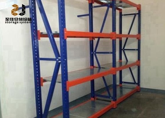 Multilayer Cold Rolled Steel Pallet Rack Rak ukuran yang disesuaikan