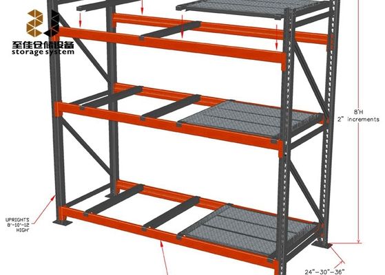 Palet Perlindungan Korosi Ukuran Custom Multi-Level Racking
