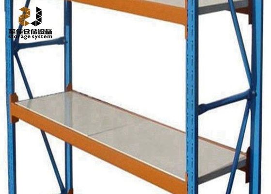 Mengumpulkan atau dilas Galvanized Rack De Pallet 1500 - 8000mm Tinggi