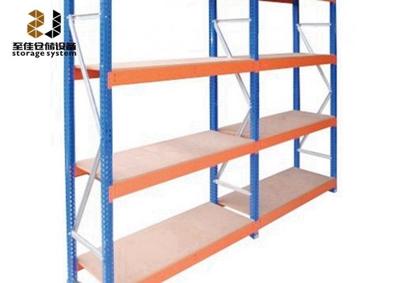 Mengumpulkan atau dilas Galvanized Rack De Pallet 1500 - 8000mm Tinggi