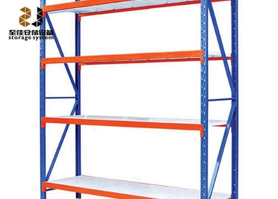 Cold Rolled Steel Medium Duty Storage Rack 1500 - 8000mm Tinggi