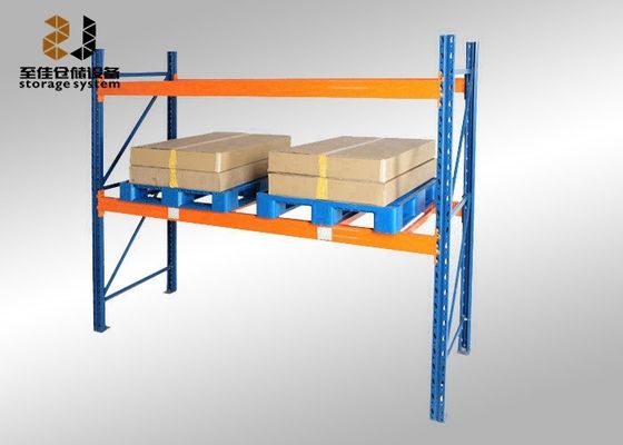 Rack penyimpanan baja bergelombang dingin untuk tugas menengah Rack pallet gudang multi-level