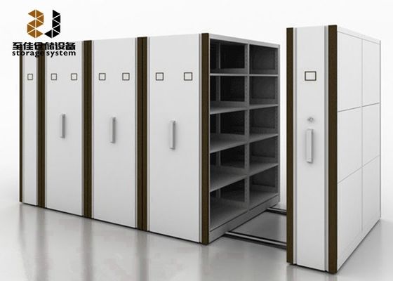 Mekanisme Anti Tilt Sistem Rak Arsip Seluler Untuk Perpustakaan / Sekolah
