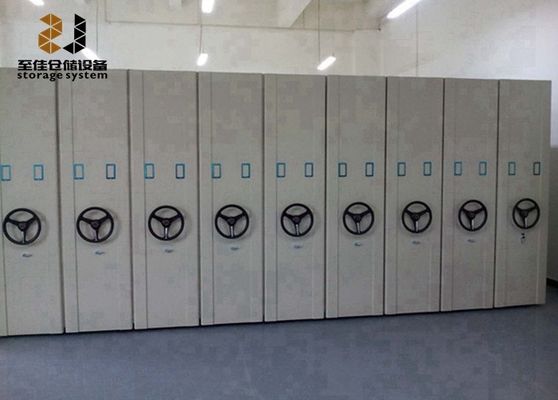 Cold Roll Steel 6 Layer Moving File Cabinets Shelf System Powder Coating Mudah dirakit