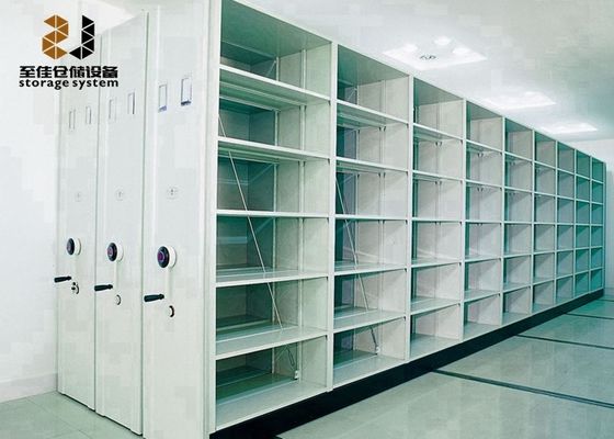 Merobohkan Sistem Rak Mobile Untuk Perpustakaan / Sekolah / Kantor / Bank