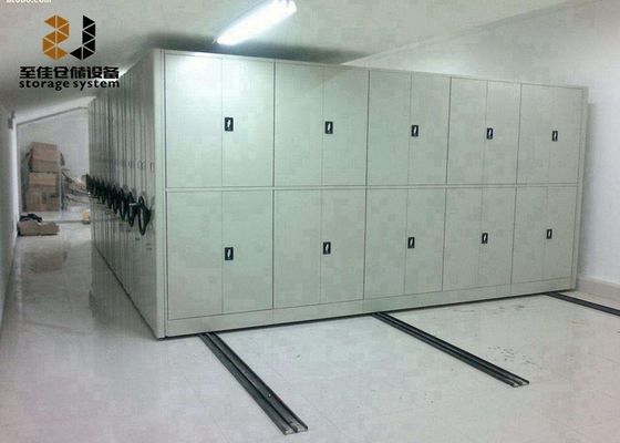 Cold Roll Steel Mobile Shelving Systems Membongkar Struktur