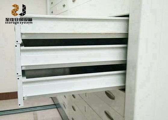 Kunci Keamanan 6 Lapisan Pindah Arsip Lemari Sistem Rak Dengan Garansi 5 Tahun