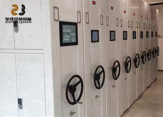 Enam Lapisan Sistem Rak Densitas Tinggi Seluler Dengan Kunci Keamanan