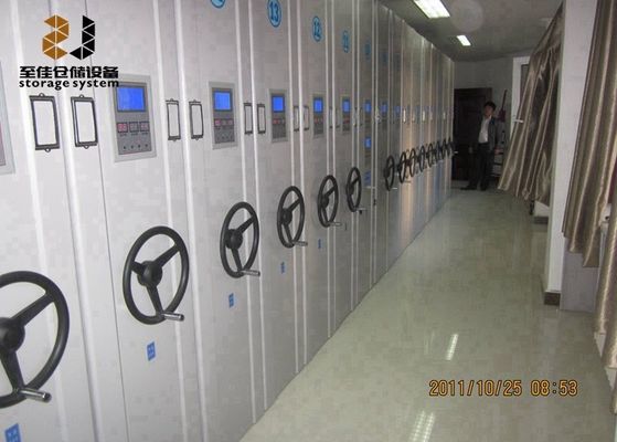Enam Lapisan Sistem Rak Densitas Tinggi Seluler Dengan Kunci Keamanan